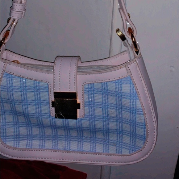 Plaited blue bag - Picture 1 of 3